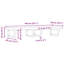 140cm Bathroom Vanity Top-497487670