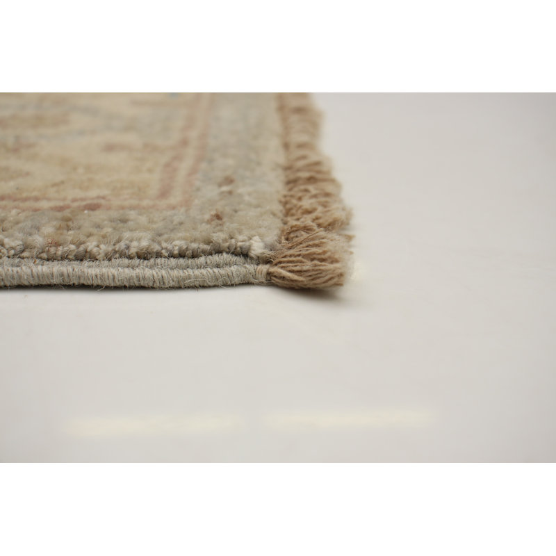 Tapis unique en laine noué à la main gris nouvel âge 3 pi 1 po x 5 pi 2 po Norson