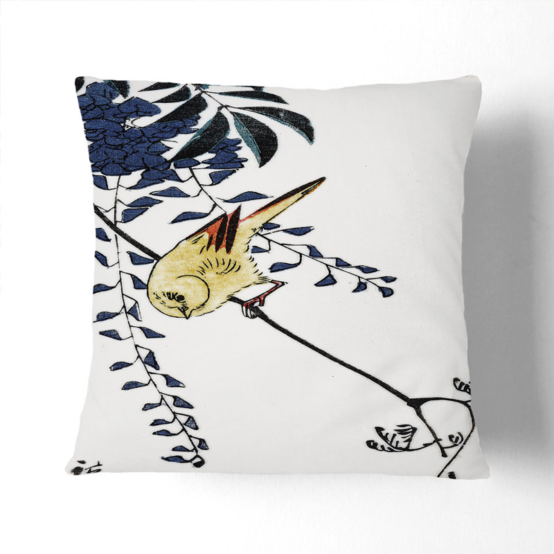 Square Throw Cushion, 40cm H x 40cm W x 15cm D