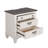 Colburn 3 Drawer Nightstand w/ Charging Station