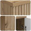  Desk With Shelf With Storage With Door Engineered Wood Modern Study-1574741020
