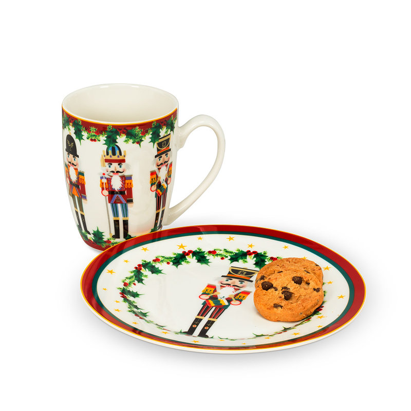 Set Of 2 Nutcracker Plate