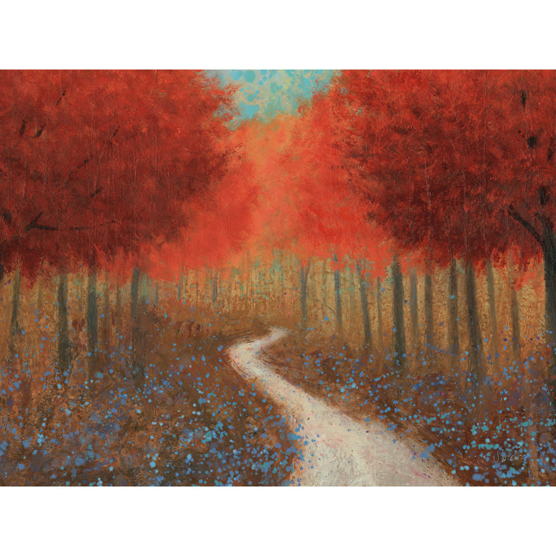 «Forest Pathway» par James Wiens - reproduction sur toile, H 12 po x l 16 po