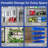 4-Shelf 48"W x 24"D Heavy Duty Adjustable Wire Shelving Unit with Casters-1179369839-1179369833