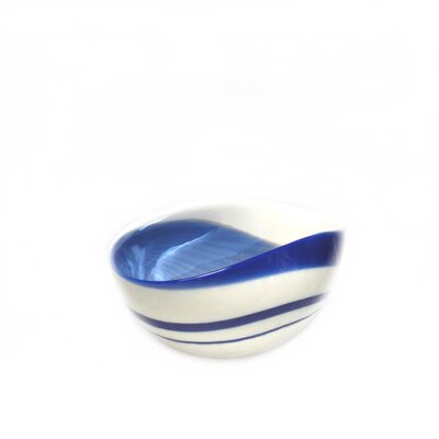 Murano Glass Indigo Decorative Bowl -  Murano Art Collection, 58160