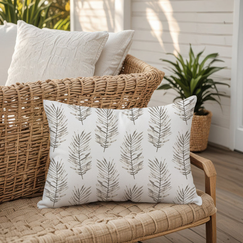 Housse et insert de coussin d'extérieur pour l'extérieur, Beige