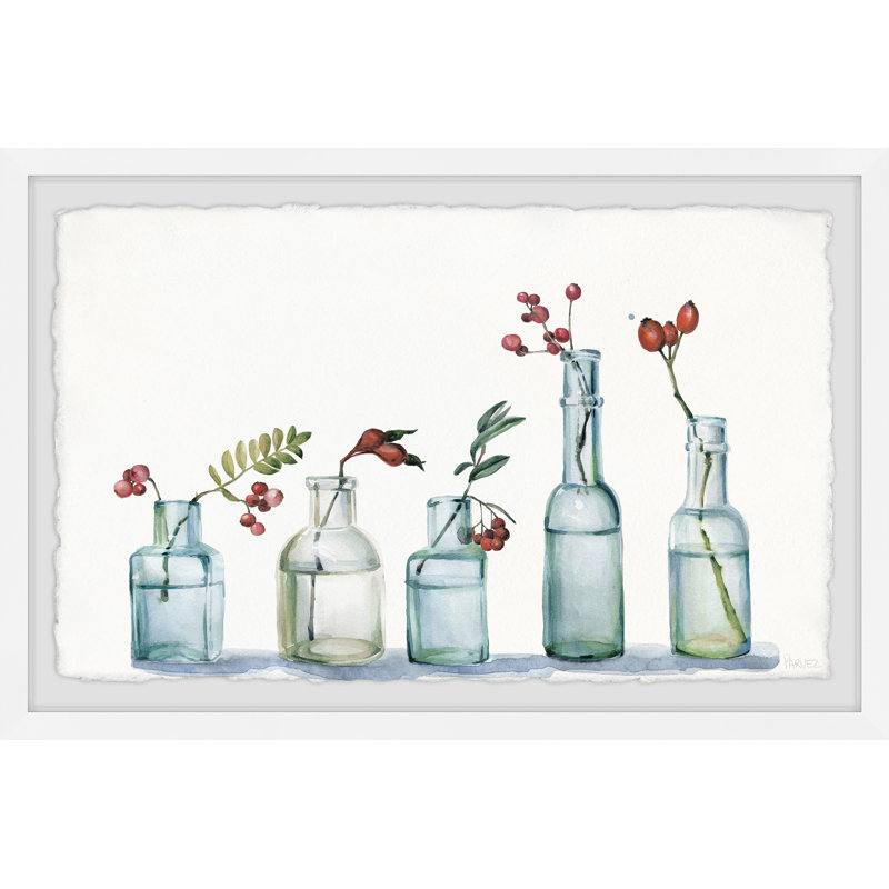 Clearly Berries by Parvez Taj - Single Picture Frame Painting, 38 cm H x 45 cm W