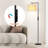 Haileyville 64'' Arched Floor Lamp with Remote Control and Bulb Included-517496316