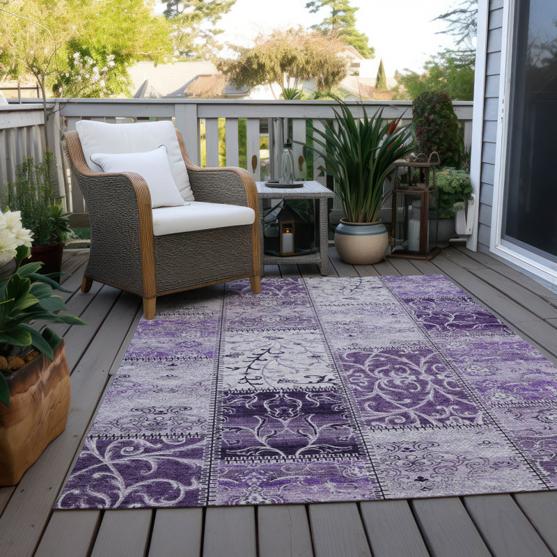 Tapis intérieur / extérieur Penelope, Rectangle 2 pi 6 po x 3 pi 10 po