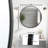 Wall Mounted Round Mirror With Aluminum Alloy Frame, Tempered Glass Round Mirror-2137109784-2137109790