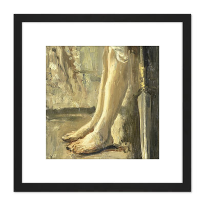 Study For David's Legs by Jozef Israëls - Single Picture Frame Painting