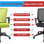 Chaise de bureau en polyester Chair-113005494