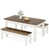 Walnut/White selected