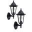 Mcmahan Matt Black 2 - Bulb Outdoor Wall Lantern-40684841