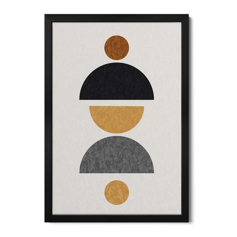 Centre Shapely - reproduction d'art murale - affiche de galerie, H 24 po x l 16 po