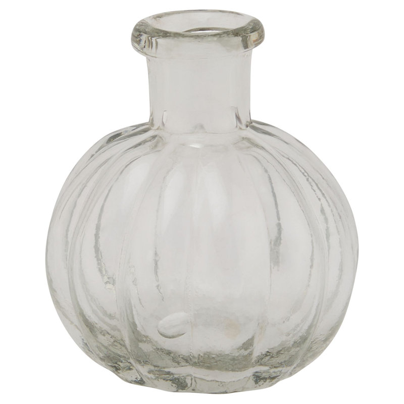 Costantina Handmade Glass Table Vase, 6cm H x 6cm W x 6cm D