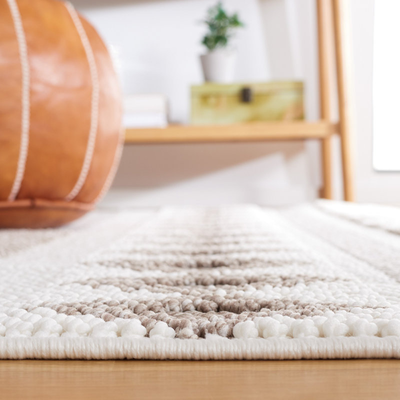 Lotus Geometric Indoor/Outdoor Rug, Rectangle 5'3" x 7'6"