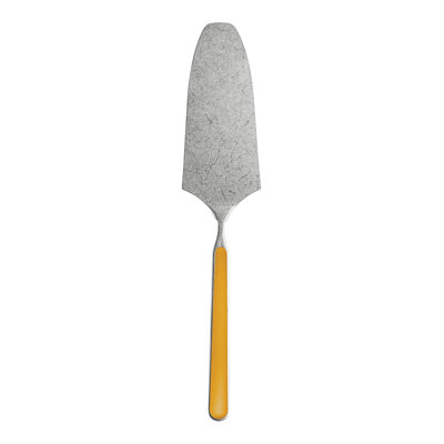 Fantasia Pewter Cake Server - Mustard