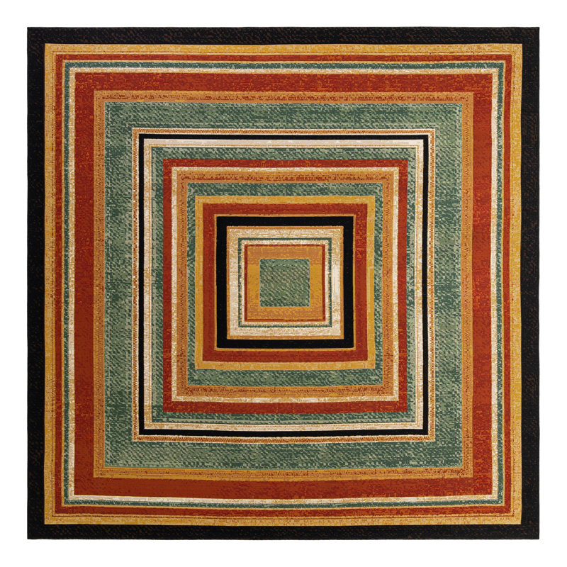 Drift Hower Indoor/Outdoor Area Rug, Square 10'