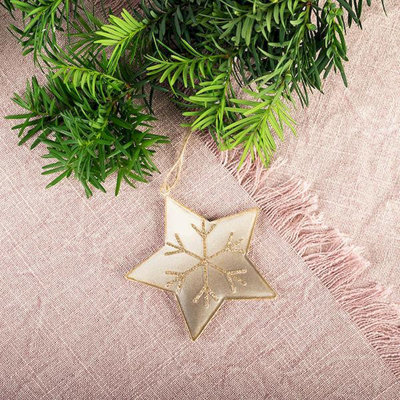 3.75'' Metal Shatterproof Holiday Shaped Ornament