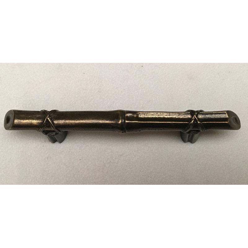 Bamboo 3 Center to Center Bar Pull, Bronze