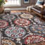 Chartier Brown/Red/Grey Indoor/Outdoor Rug-1844791847