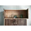Italian style solid wood light luxury bookcase