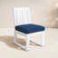 Chaise d'appoint de patio avec coussin Camela-824258659