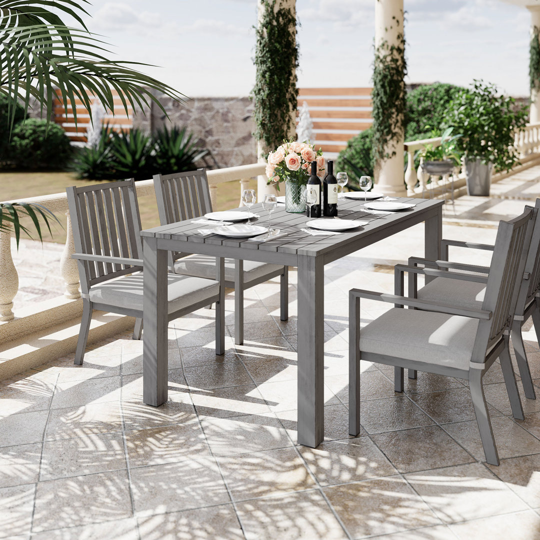 Deidre 5 Pieces Patio Dining Sets Wildon Home® 