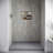 Streamline 48 in. x 36 in. Alcove Acrylic Shower Base in Matte Grey with Center Drain, Drain Included-118934383
