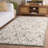 Blossom Hand Tufted Wool; Cotton Damask; Floral Indoor Rug-1915166893