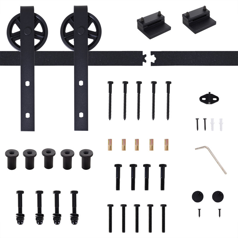 Kameron Standard Single Barn Door Hardware Kit