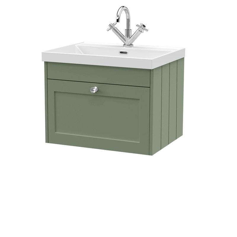 Mankato Bathroom Vanity, Satin Green, 610 cm