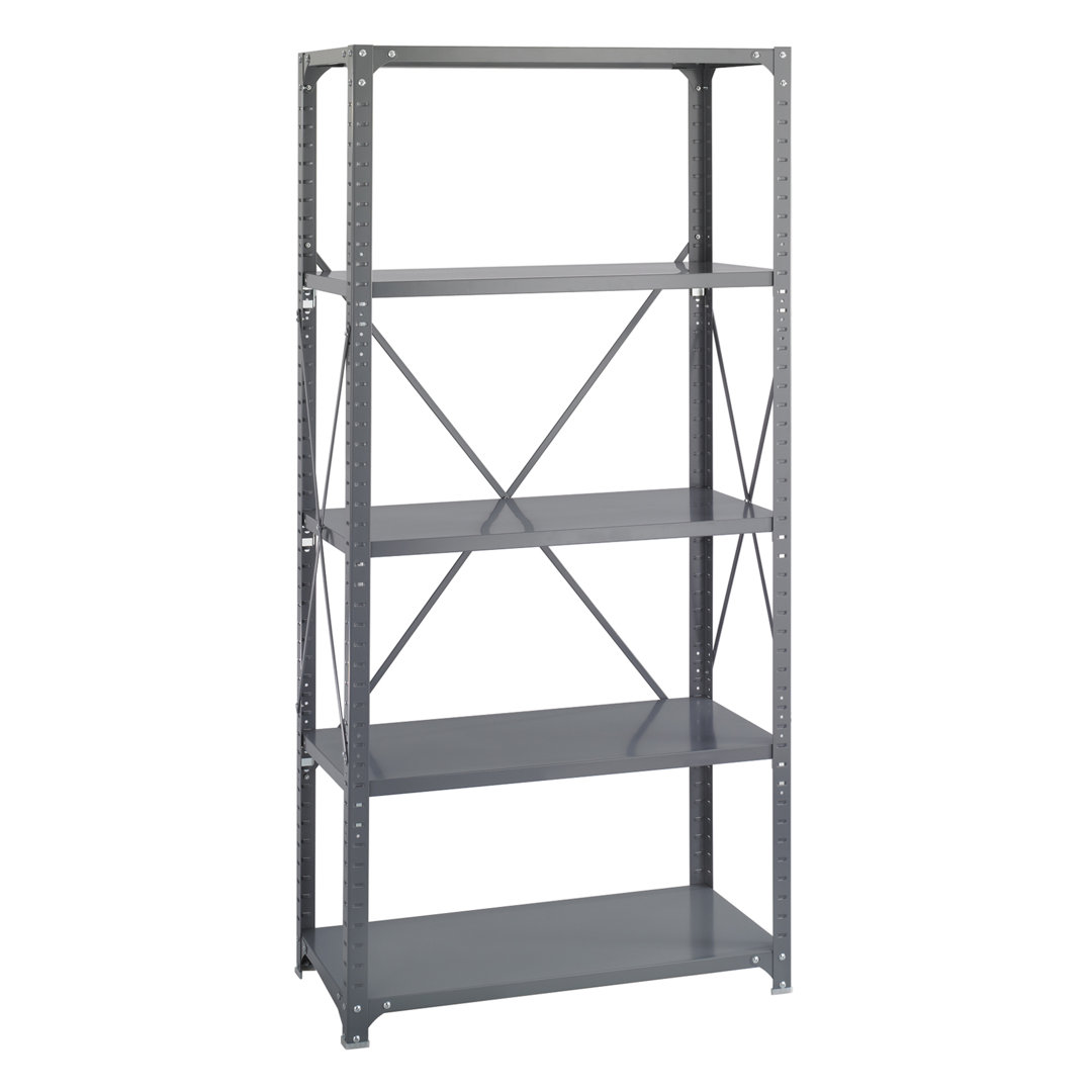 Commercial 5 Shelf Shelving Unit Starter Safco Products Company 
