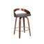 Chaise pivotante en similicuir-162345830-162345831