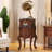 Maroon+Gold Free Form Solid + Manufactured Wood+Copper Media Players
