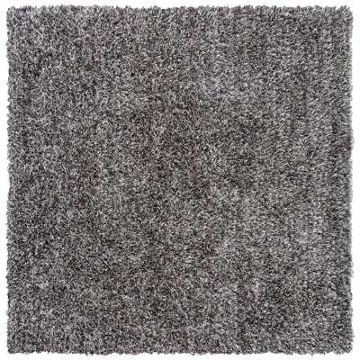 Cimah Shag Hand Tufted Performance Solid Color Rug