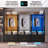 70.8" Modern Wardrobe With 2 Drawers and LED Glass Door Featuring Motion Sensor-191150512