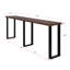 Console en bois massif de manguier vieilli 90 po Glendive-782142675-786699105