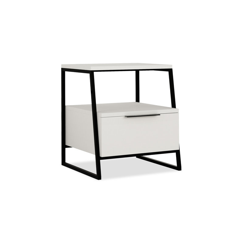 Nightstand With Cabinet