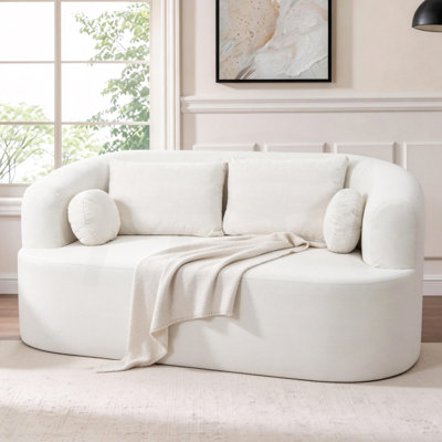 Modern Modular Loveseat Sofa