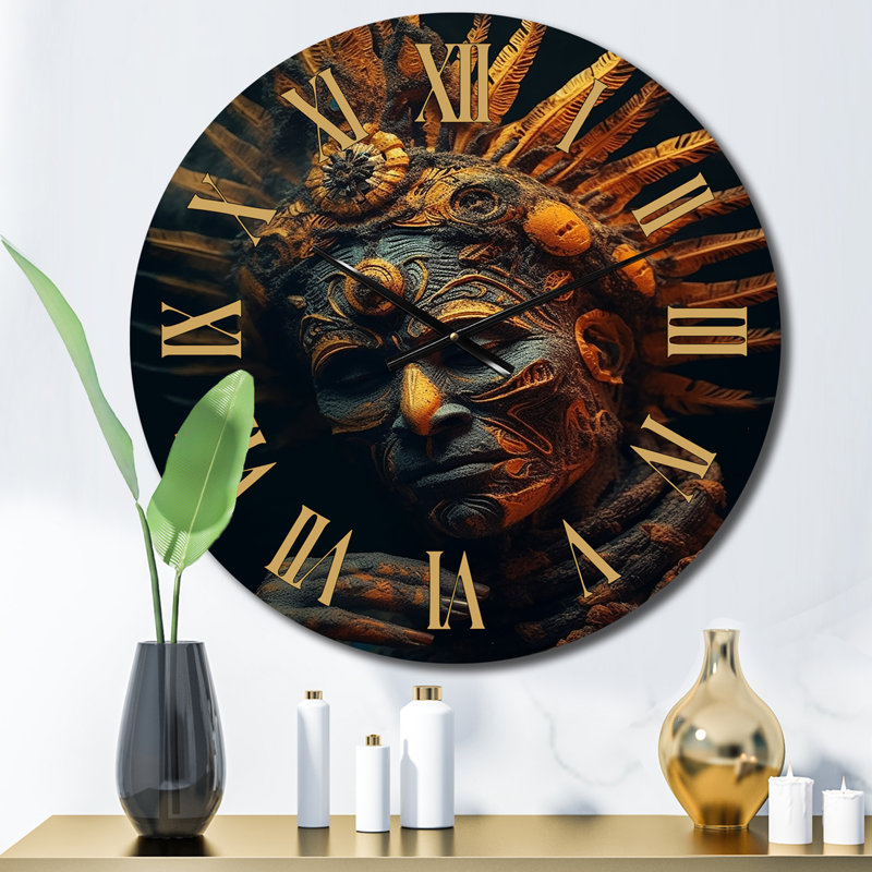 Horloge murale Majestic Glam Shaman, Petit