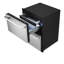 24" Integrated Undercounter Dual-Drawer Refrigerator