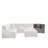 Raybourne Velvet Sectional Reversible