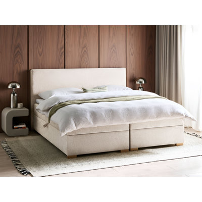 Upholstered Bed with Mattress