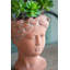 Pot à fleurs avec tête D6x9