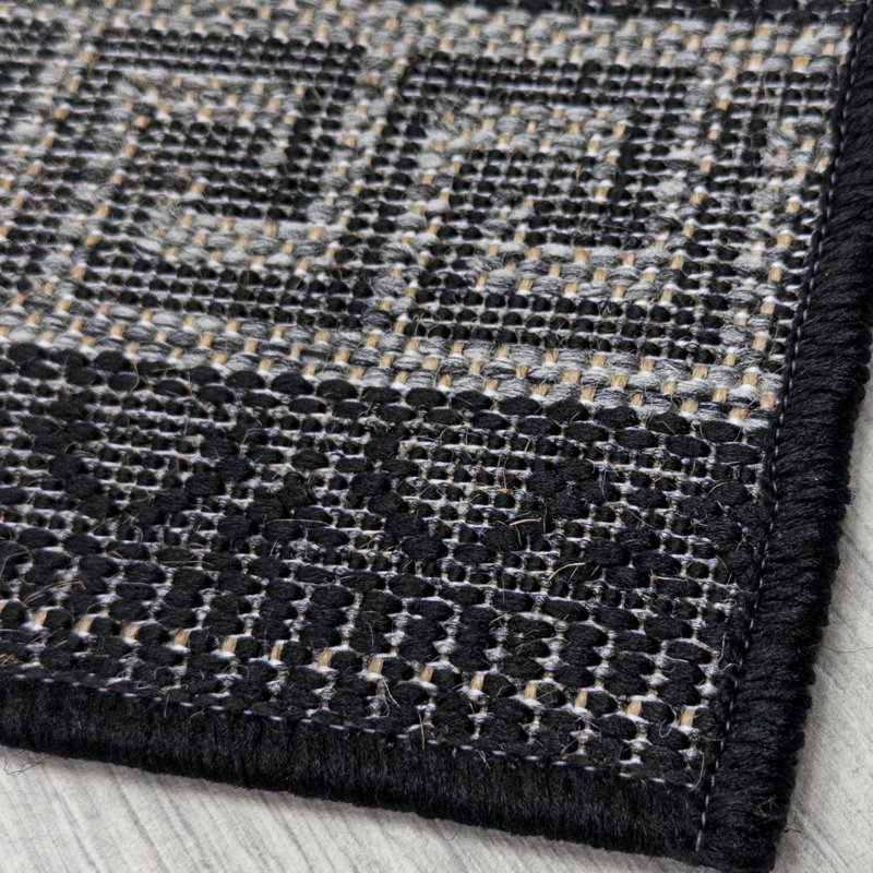 Runner Geometric Area Rug, Runner 66 x 150 cm