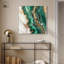 «Malachite Majesty», impression sur toile Geode par Art Remedy-115087626-118303968-118303975