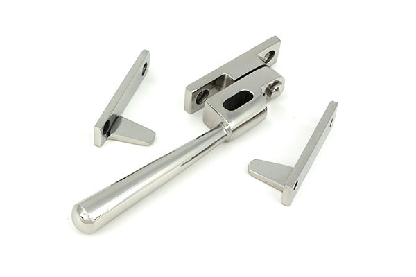 Newbury SS (316) Night-Vent Locking Fastener, Polished Marine SS (316)