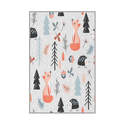 Premium Hall Carpet, 31.5 x 78.7 Inches | 100% Polyester, Antibacterial | 0.04 in Pile Height, Non-Slip Underside, Machine Washable | 3D Digital Printing | Ideal for Living Room & Entryway, Easy Maintenance